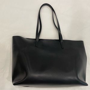 Black Belmont tote by Leatherology